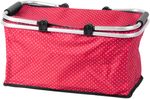 Basket Jela, shopping, red, folding, max. 5 kg, 47x28x25 cm