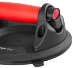 Glass holder Strend Pro, suction cup, 1-dome, with manometer, 20 cm, max. 150 kg