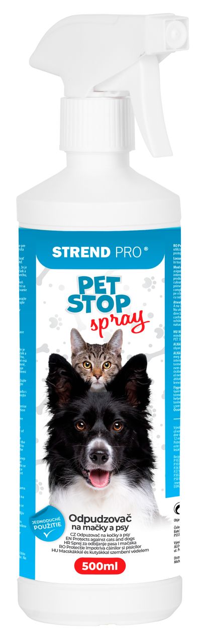 Repellent Strend Pro PET STOP, spray, 500 ml, natural dog repellent, for cats, for dogs