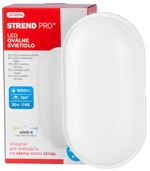 Lámpa Strend Pro Bulkhead, SMD LED 2835, 1600 lm, mennyezetre és falra, ovális, IP65