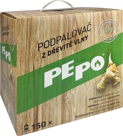 Lighter PE-PO®, wood wool, 150 pieces