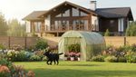 Cold Frame Strend Pro Greenhouse, Walk-in, foil, 200x350x200 cm, foil greenhouse