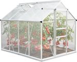 Greenhouse Strend Pro Greenhouse, Aluminum, PC 6 mm, 250x190x195 cm
