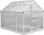 Üvegház Strend Pro Greenhouse, Alu, PC 6 mm, 250x190x195 cm