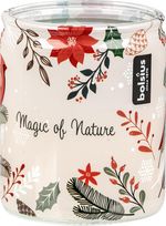 Gyertya Bolsius Fragranced Glass, karácsonyi, 82/68 mm, üvegben, Eladási egység 12 db