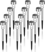 Lamp Strend Pro Adria, solar, 1x LED, stainless steel, 4.7x30.5 cm, Sellbox 24 pcs