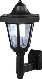 Lámpa Strend Pro Wall, napelemes, 1x LED, fali/kerítésre szerelhető, 16,5x16,5x30 cm