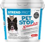 Riasztó Strend Pro PET STOP, granulátum, 1000 ml, természetes kutyariasztó, macskákhoz, kutyákhoz