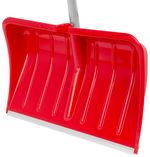 Snow pusher Snowman 540x360 mm, snow shovel, metal strip, shovel, snow pusher, ALU handle 1370 mm, m