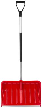 Snow Pusher Snowman, 540x360 mm, with metal edge, aluminum handle 1370 mm, assorted colors, disassem