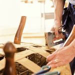 Stapler RAPID R353, manual, upholstery, for wood, staples type 53, 6-14 mm