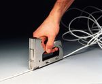 Stapler RAPID R36, manual, for cables, staples type 36, 10-14 mm