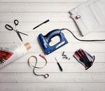 Stapler RAPID ESN 530, electric, upholstery nailer, staples type 53, 6-14 mm, nails 8-15 mm