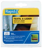 Ragasztórúd RAPID, 12x94 mm, textil és bőr, 14 db, olvadó, ragasztó, ragasztópisztoly utántöltő