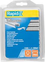 Staples RAPID VR22, Zinc, for tying pliers FP222 and FP20, for wire 5-11 mm, pack of 1100 pcs