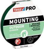 Szalag tesa® Mounting PRO Outdoor, szerelő, kétoldalas, ragasztó, 19 mm, Hossz: 5 m