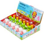 Svietidlo Strend Pro Keychain, kľúčenka, prívesok so zvukom, ovca/lev/drak, LED 5 lm, Sellbox 18 ks