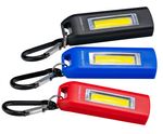 Keychain Light Strend Pro, pendant, with carabiner, assorted colors, LED 75 lm, USB charging, 74x25x