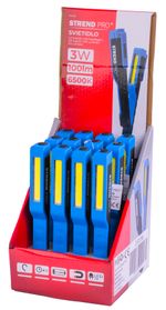 Munkalámpa Strend Pro Worklight NX1023, LED 100 lm, mágnes, 3xAAA, munka, csomag 12 db