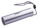 Zseblámpa Strend Pro Flashlight NX1051, 50 lm, USB töltés, fekete/ezüst, 77x19 mm, csomag 24 db