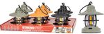 Camping Lantern Strend Pro NX1069, RETRO, assorted colors, 200 lm, 3xAAA, Sellbox 6 pcs