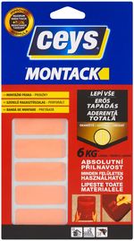 Szalag Ceys MONTACK LEPÍ VŠETKO, szerelő, csíkok, 10 db