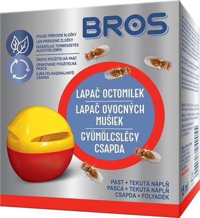 Csapda és utántöltő Bros, gyümölcslégy csapdához