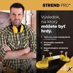 Glass holder Strend Pro, suction cup, 2-dome, suction cup, leveling aid for tiles and cladding, max.