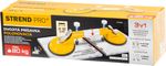 Glass holder Strend Pro, suction, 2-cup, suction cup, leveling aid for tiles and paving, max. 80 kg
