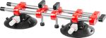 Glass holder Strend Pro, suction, 2-cup, leveling aid for tiles and paving, professional, max. 150 k