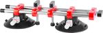 Glass holder Strend Pro, suction cup, 2-dome, leveling aid for tiles and cladding, professional, max
