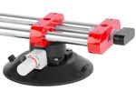 Glass holder Strend Pro, suction, 2-cup, leveling aid for tiles and paving, professional, max. 150 k