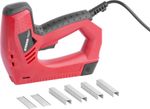 Tűzőgép Strend Pro J-123, elektromos, kapcsok 8-14 mm, szegek 15 mm