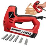 Tűzőgép Strend Pro J-123, elektromos, kapcsok 8-14 mm, szegek 15 mm