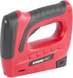 Tűzőgép Strend Pro J-126, 3,6 V, Li-ion, kapcsok 6-10 mm, szegek 10 mm