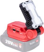 Lámpa Worcraft CUA-S20Li ShareSYS, USB adapter, 20V, Li-ion, 400 lm, 5W