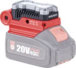 Light Worcraft CUA-S20Li ShareSYS, USB adapter, 20V, Li-ion, 400 lm, 5W