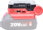 Light Worcraft CUA-S20Li ShareSYS, USB adapter, 20V, Li-ion, 400 lm, 5W