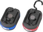 Munkalámpa Strend Pro Worklight, medál, LED 200 lm, mágnes, csipesszel, piros/kék, 3x AAA, csomag 12