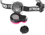Headlamp Strend Pro Headlight, LED, 15 lm, mini, pink/blue, Sellbox 8 pcs