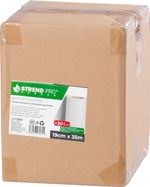 Páska Strend Pro EUROSTANDARD, 190 mm, L-35 m, tieniaca, sivá, krycia, na plotové panely, s 20 klipsami, 450 g/m2, PVC, RAL7040