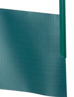 Páska Strend Pro EUROSTANDARD, 190 mm, L-35 m, tieniaca, zelená, krycia, na plotové panely, s 20 klipsami, 450 g/m2, PVC, RAL6005