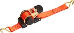 Tie-down strap Strend Pro, retractable ratchet strap, 50 mm, L-4.5 m, max. 1500 kg
