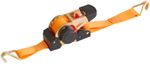 Tie-down strap Strend Pro, retractable ratchet strap, 38 mm, L-4 m, max. 1000 kg