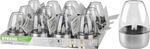 Lamp Strend Pro Garden, stainless steel, solar, 6x8.5 cm, 1x LED, Sellbox 12 pcs