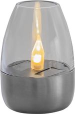 Lamp Strend Pro Garden, stainless steel, solar, 6x8.5 cm, 1x LED, display box 12 pcs