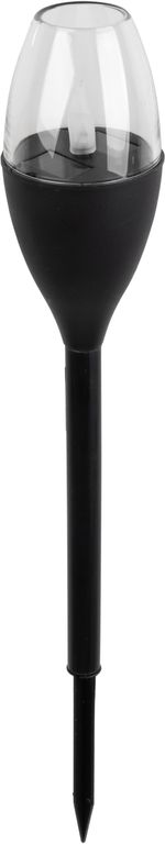 Lampa Strend Pro Garden, plast, efekt plameňa, solárna, 6,5x40 cm, 1x LED, Sellbox 24 ks
