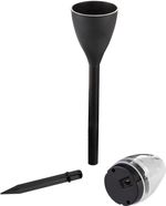 Lampa Strend Pro Garden, plast, efekt plameňa, solárna, 6,5x40 cm, 1x LED, Sellbox 24 ks