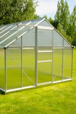 Greenhouse Strend Pro Greenhouse, Alu, polycarbonate PC 6 mm, 250x370x195 cm