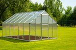 Greenhouse Strend Pro Greenhouse, Alu, polycarbonate PC 6 mm, 250x370x195 cm